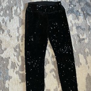 Black Hue Sequin Leggings